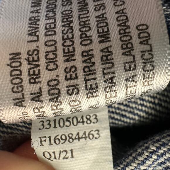 Wild Fable Short Overalls WMNS XS Medium Wash Distressed Denim Jean Bibs Shorts - Picture 7 of 8